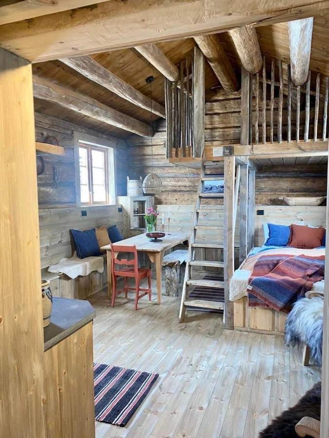 Sauefjoset - Idyllisk Gardstun Fra 1800-Tallet Skjåk Buitenkant foto