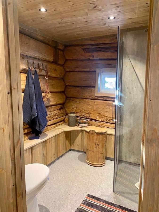 Sauefjoset - Idyllisk Gardstun Fra 1800-Tallet Skjåk Buitenkant foto