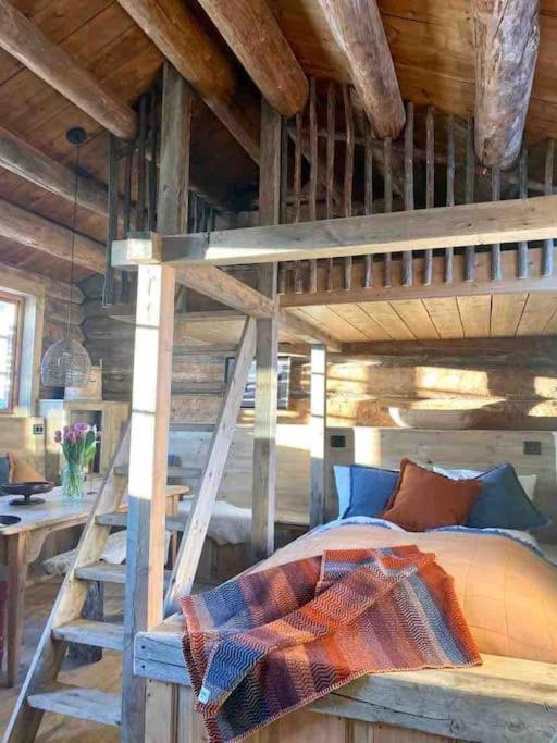 Sauefjoset - Idyllisk Gardstun Fra 1800-Tallet Skjåk Buitenkant foto